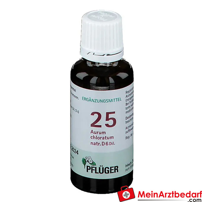 Biochimica Pflüger® 25 Aurum chlorum natronatum D 6