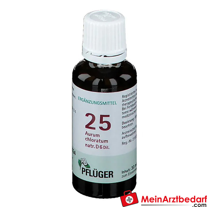生物化学 Pflüger® 25 Aurum chlorum natronatum D 6
