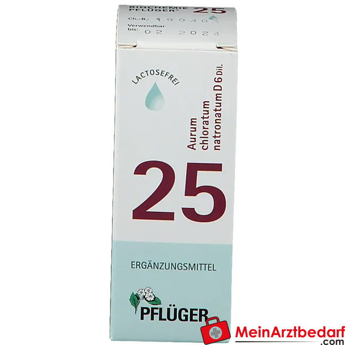 生物化学 Pflüger® 25 Aurum chlorum natronatum D 6