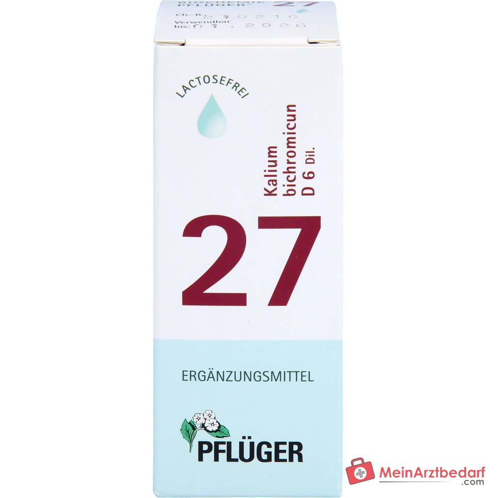 Biochemie Pflüger 27 Kaliumbichromicum D6 druppels 10 g