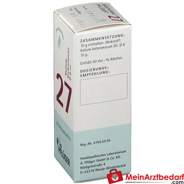Biochemie Pflüger® 27 Potassium bichromicum D6