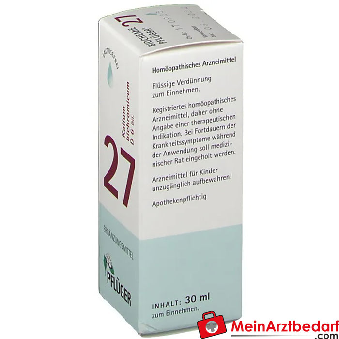 Biochimica Pflüger® 27 Potassio bicromico D6