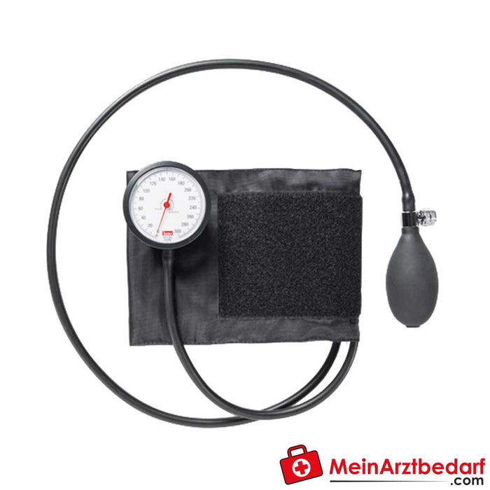 Boso fixed to cuff blood pressure monitor