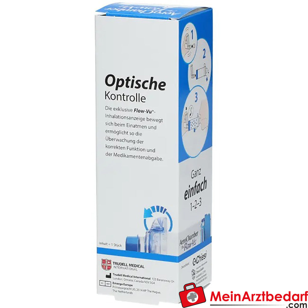 AeroChamber mit Mundstück für Erwachsene und Kinder (ab 5 J.), 1 St..