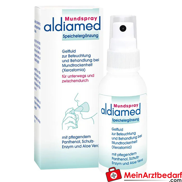 aldiamed spray do ust - suplement diety uzupełniający wydzielanie śliny, 50ml