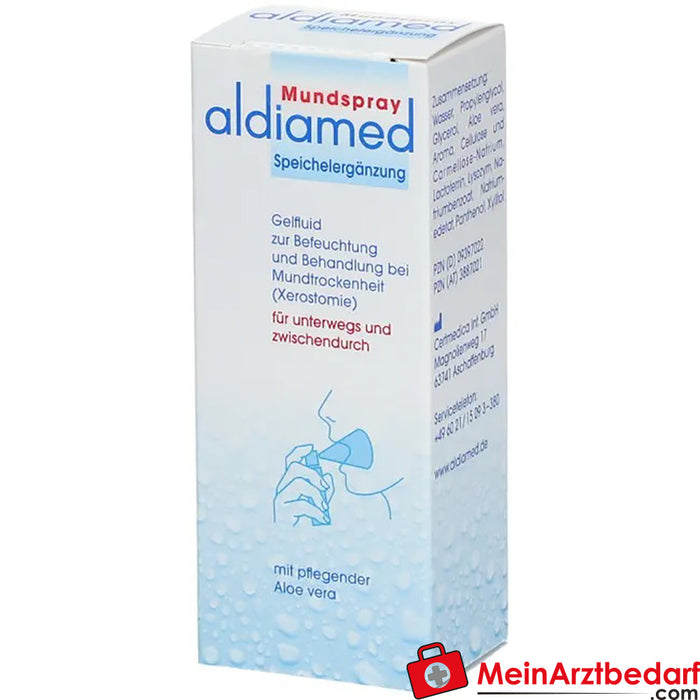 aldiamed spray do ust - suplement diety uzupełniający wydzielanie śliny, 50ml