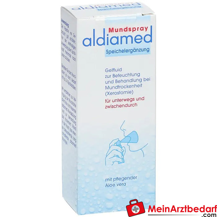 aldiamed mouth spray - suplemento de saliva, 50ml