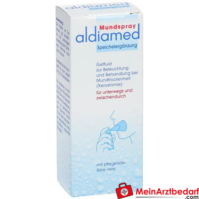 aldiamed spray bucal - suplemento salival, 50ml