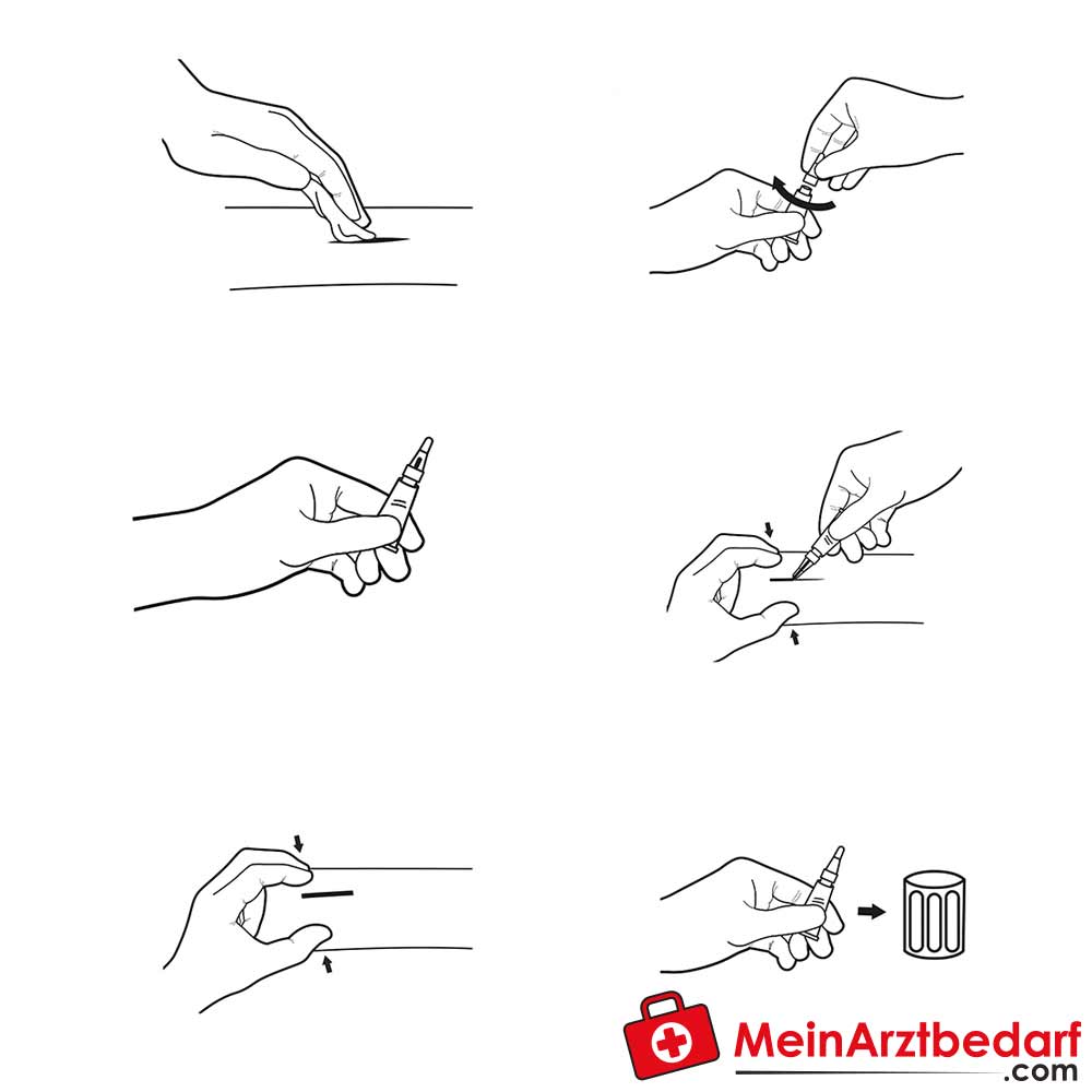 B. Braun Histoacryl Octyl Gewebekleber.