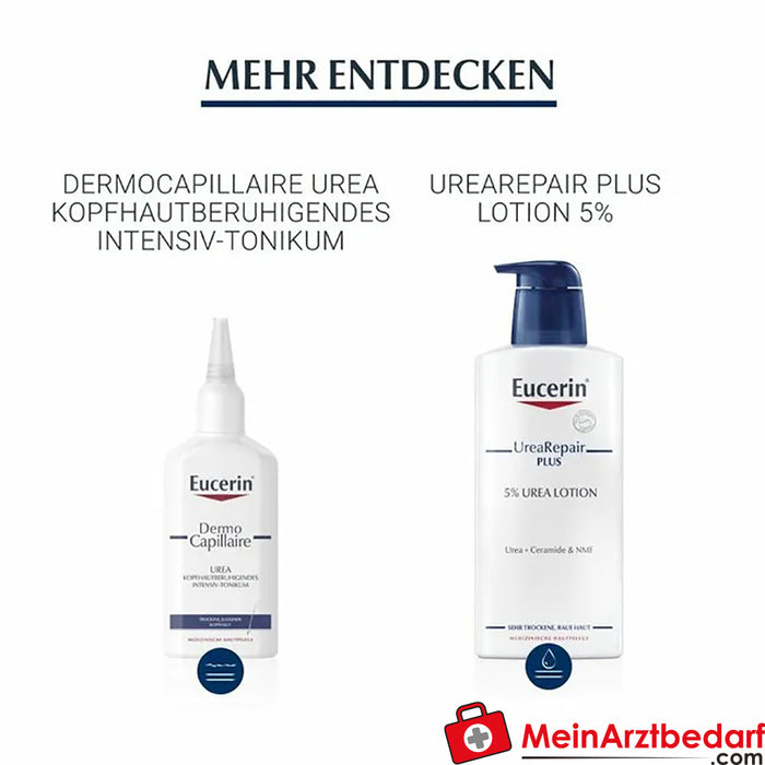 Eucerin® DermoCapillaire Urea Kopfhautberuhigendes Shampoo – Beruhigt trockene und juckende Kopfhaut, 250ml
