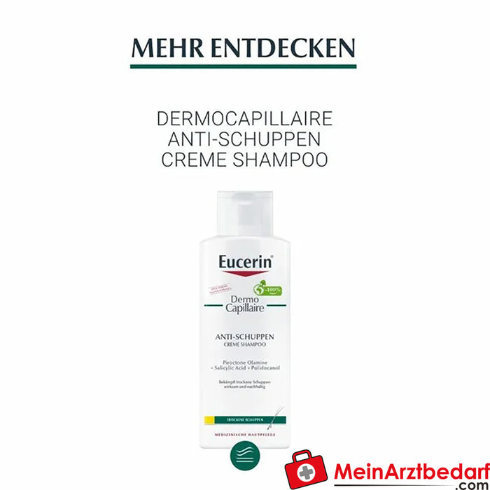 Eucerin® DermoCapillaire Gel Champú Anticaspa - para la caspa y el picor del cuero cabelludo, 250ml