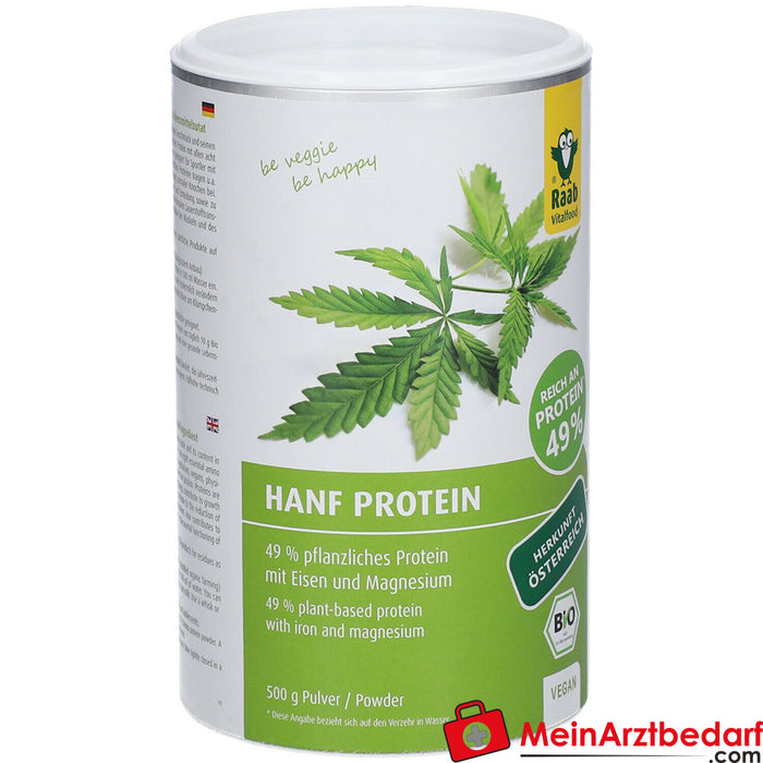 Raab® Vitalfood Bio Hanf Protein Pulver