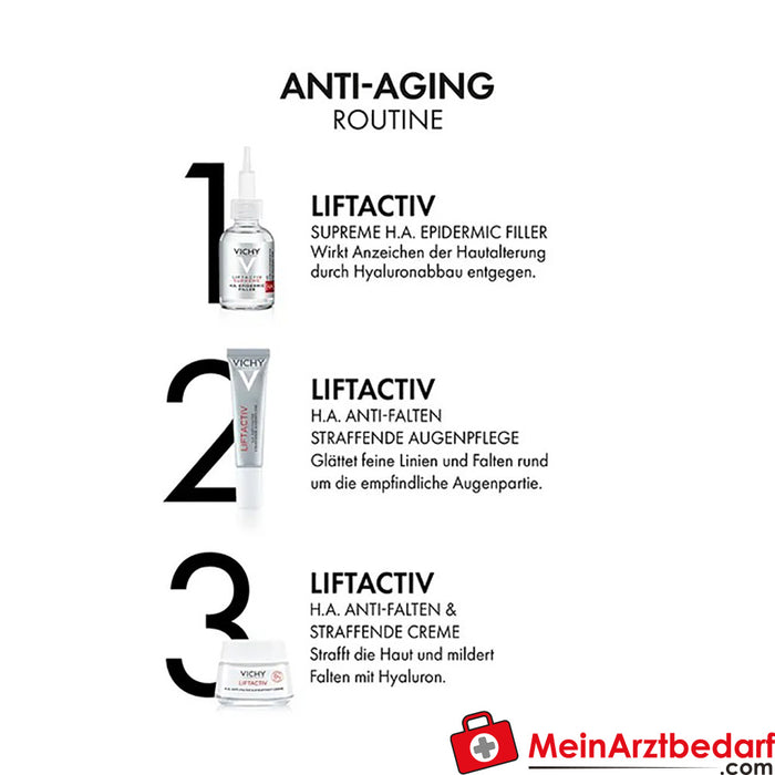 Vichy Liftactiv H.A. Anti-Falten straffende Augenpflege, 15ml