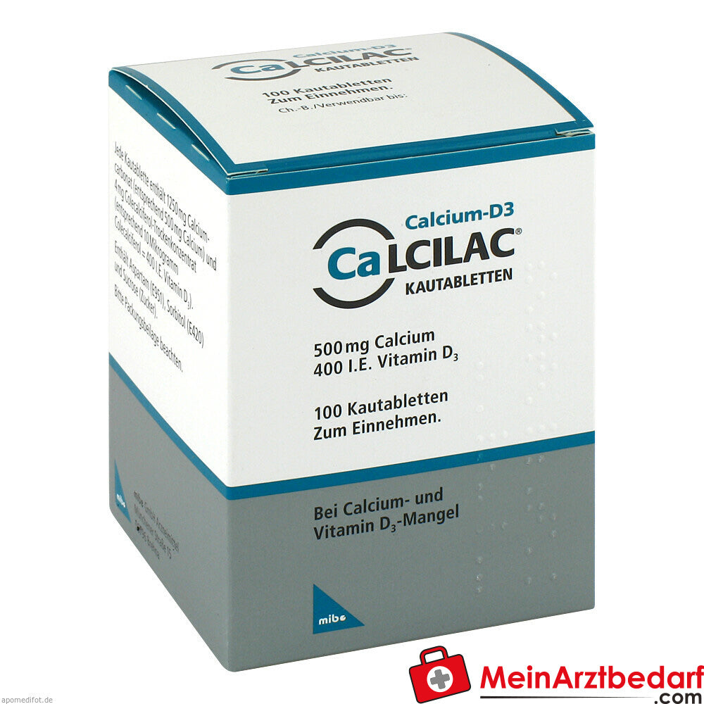Calcilac 500mg/400 I.E..