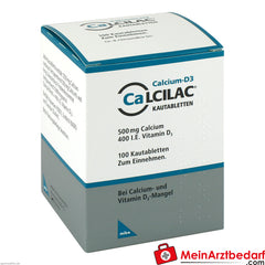 Calcilac 500mg/400 I.E..
