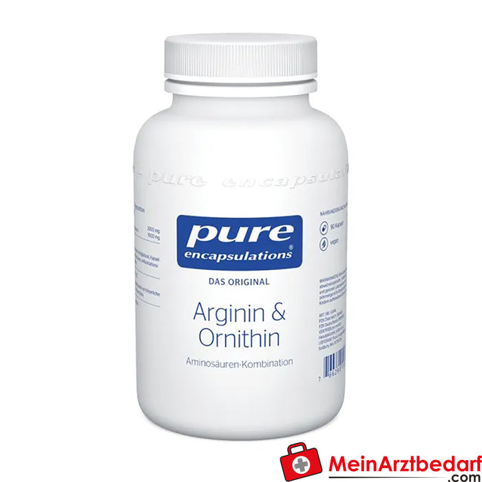Pure Encapsulations® Arginina e Ornitina, 90 Capsule