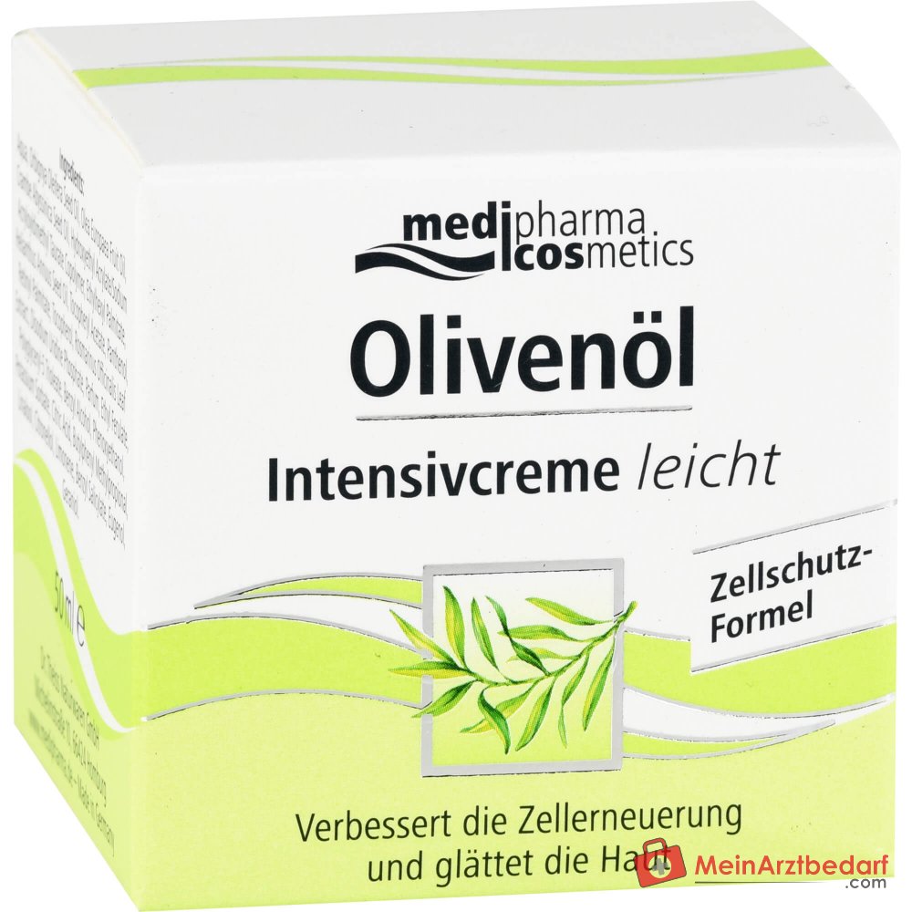 medipharma cosmetics Crème intensive légère à l'huile d'olive, 50 ml