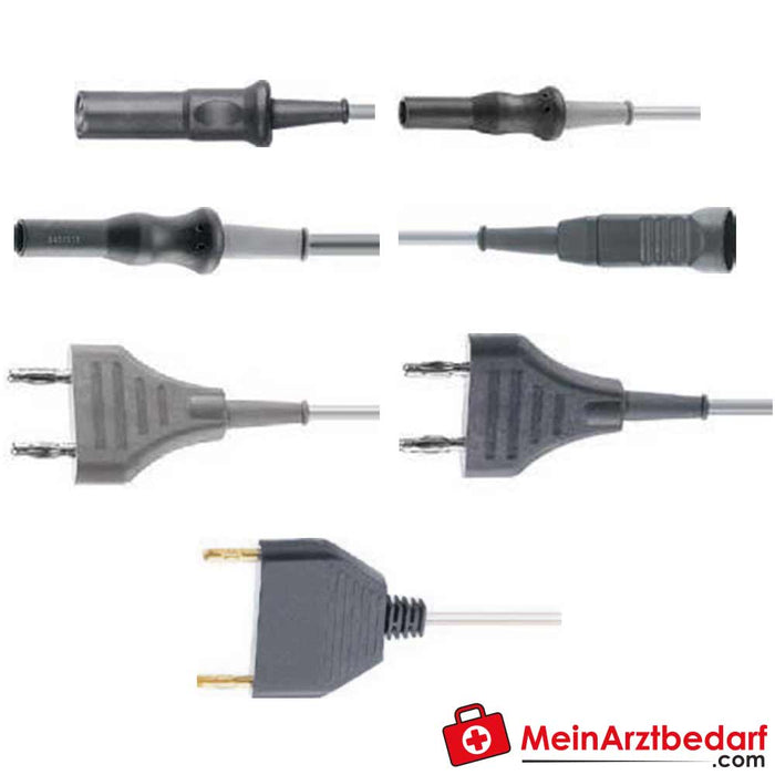 B. Cables de conexión bipolar Braun Aesculap para dispositivos electroquirúrgicos