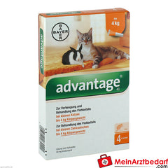 Advantage 40mg Katz + Zierka 4X0.4 ml.