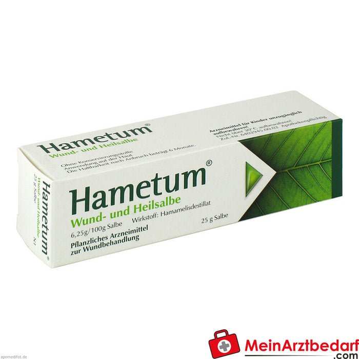 Hametum® Pommade pour les plaies et la guérison