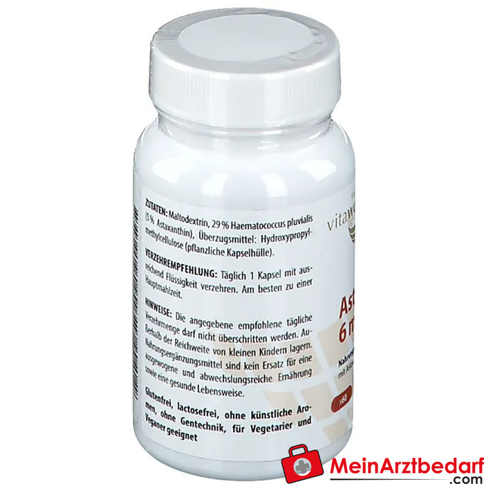 Astaxanthin 6 mg, 60 St.