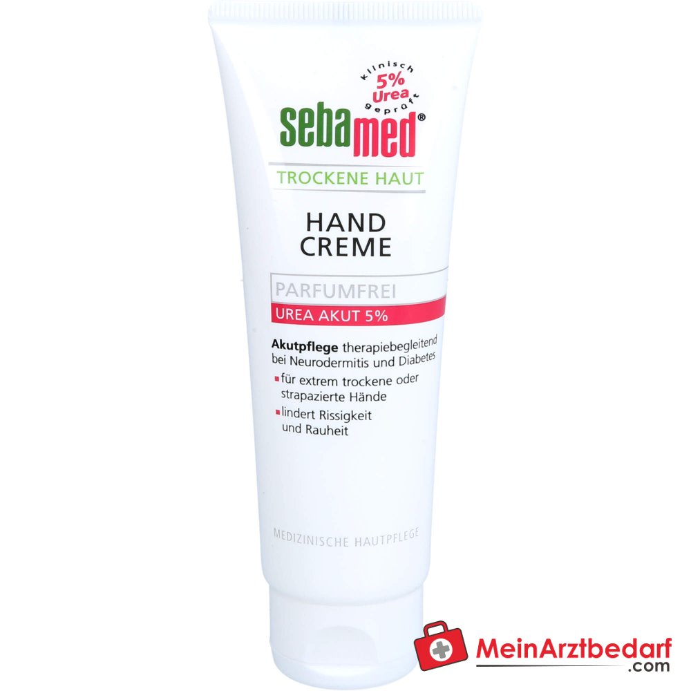 sebamed Trockene Haut Handcreme Urea 5% Parfumfrei, 75 ml.