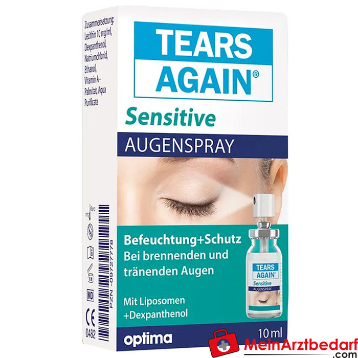 TEARS AGAIN® 敏感眼部喷雾，10 毫升