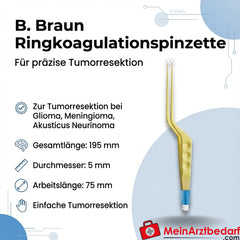 Aesculap Ringkoagulationspinzette.