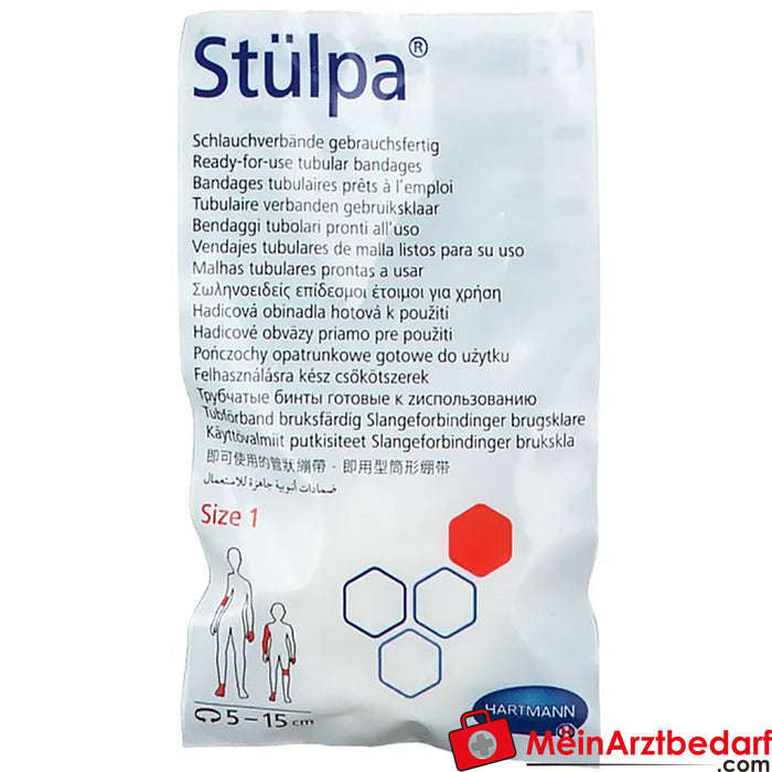 Ligadura pré-fabricada Stülpa® tamanho 1, 1 unidade.