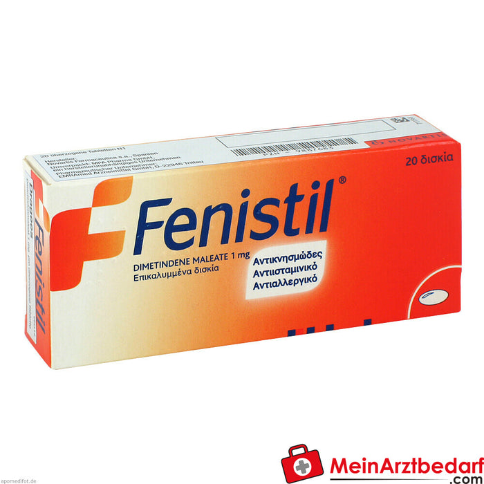Fenistil comprimidos revestidos