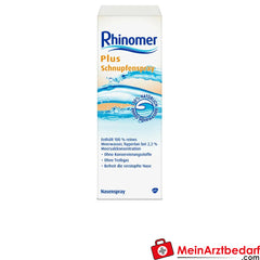 Rhinomer Plus Schnupfenspray, Nasenspray mit Meerwasser, 20ml.