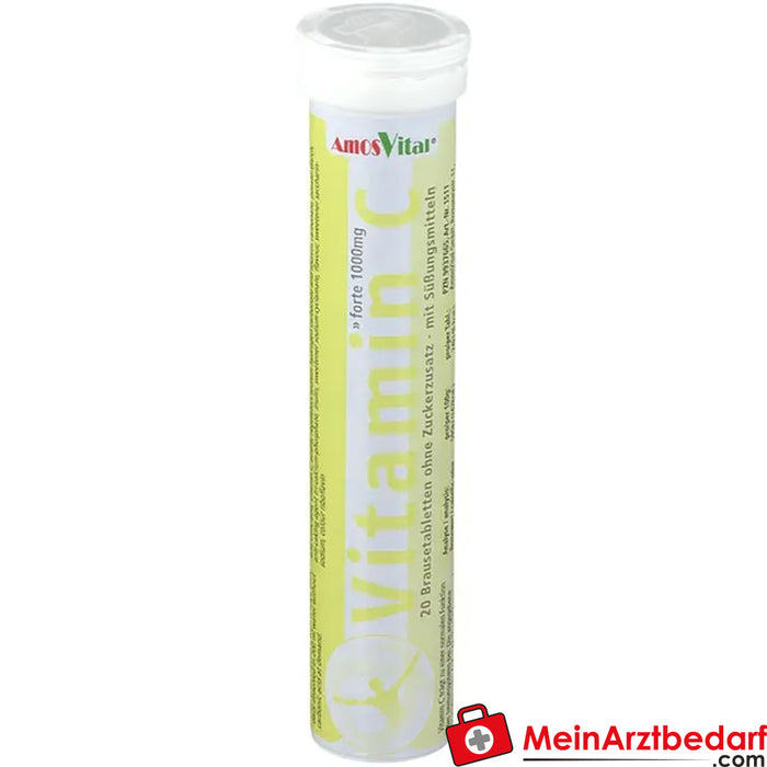 AmosVital® VITAMIN C 1000 mg tabletki musujące, 20 szt.