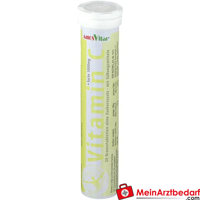 AmosVital® VITAMINA C 1000 mg compresse effervescenti, 20 pz.