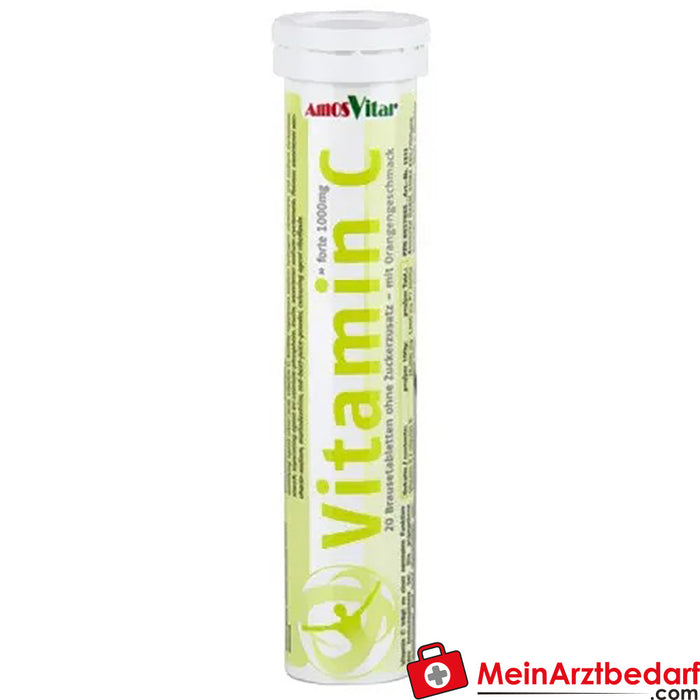 AmosVital® VITAMINE C 1000 mg comprimés effervescents, 20 pcs.