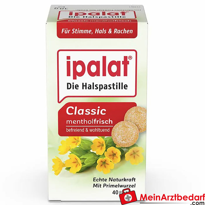 ipalat® pastilhas para garganta classic