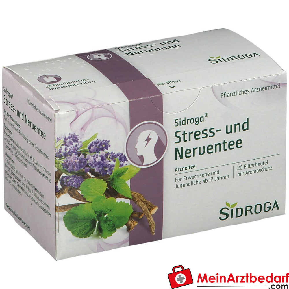 Sidroga® Stress- und Nerventee.