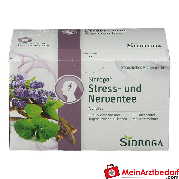 Sidroga® Chá para o Stress e Nervos