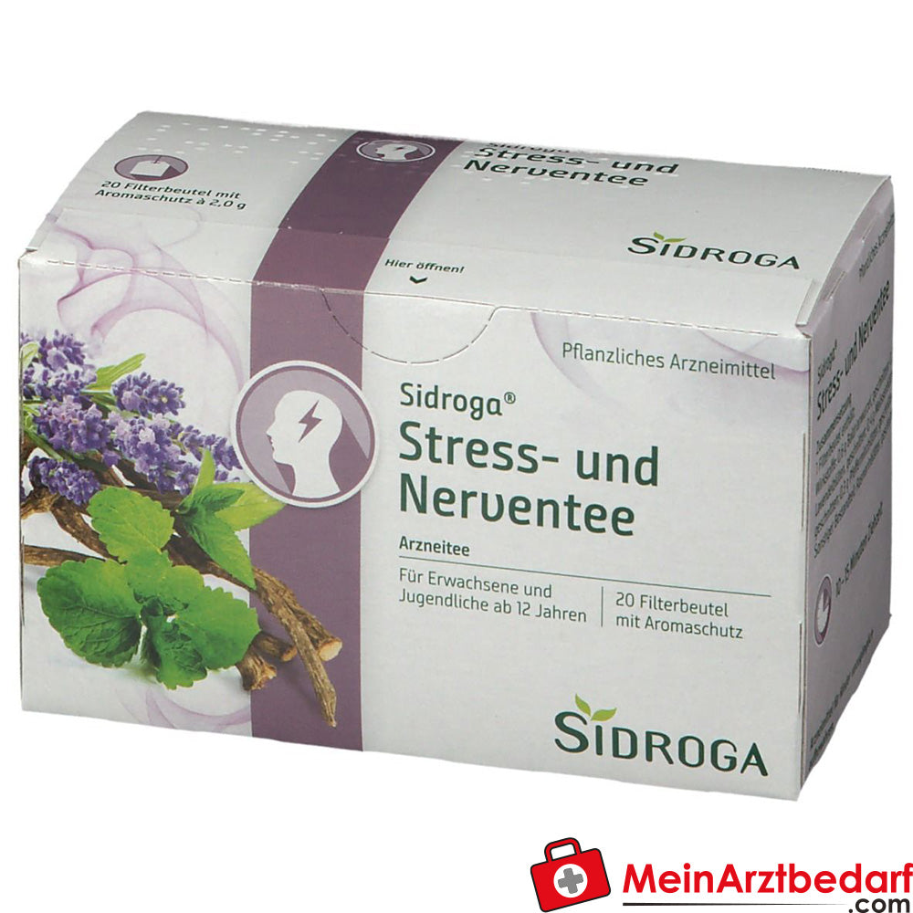 Sidroga® Stress- und Nerventee.