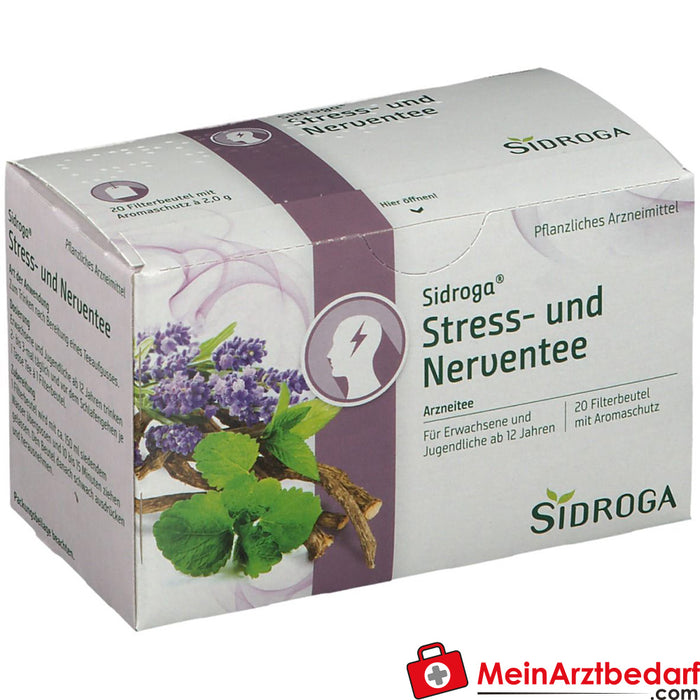 Sidroga® Tisane contre le stress et les nerfs