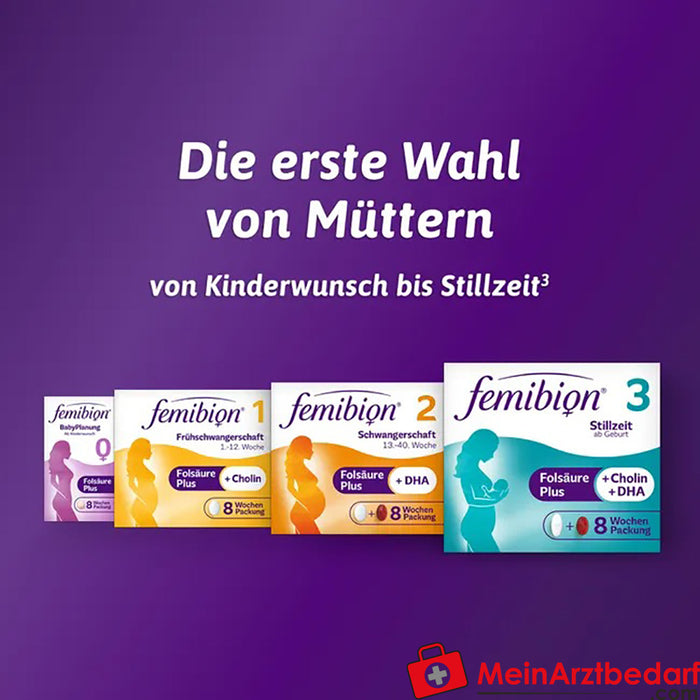 Femibion® 3 Borstvoeding, 56 stuks.