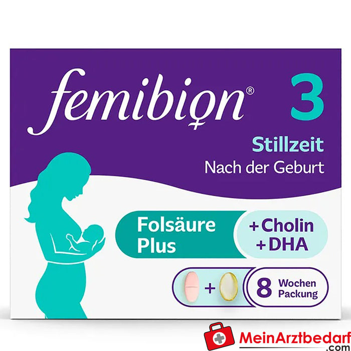 Femibion® 3 母乳喂养，56 件。