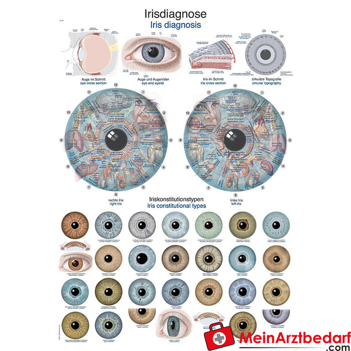 Erler Zimmer Instructiepanel "Iris Diagnose