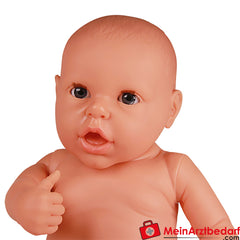 Erler-Zimmer Neugeborenenpuppe für Wickelübungen.