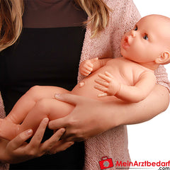 Erler-Zimmer Neugeborenenpuppe für Wickelübungen.