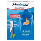 MAALOXAN® Suspension bei Sodbrennen mit Magenschmerzen| 25 mVal.