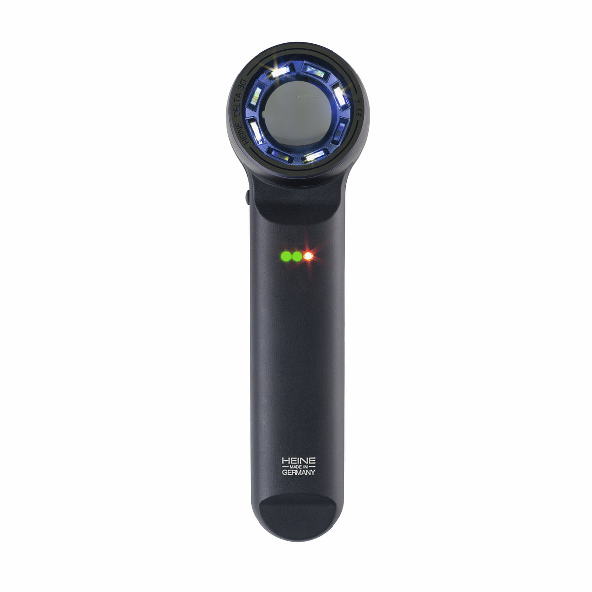 Dermatoskop Heine DELTA 30 PRO 10× powiększenie LEDHQ 30 mm pole widzenia colorSHIFT
