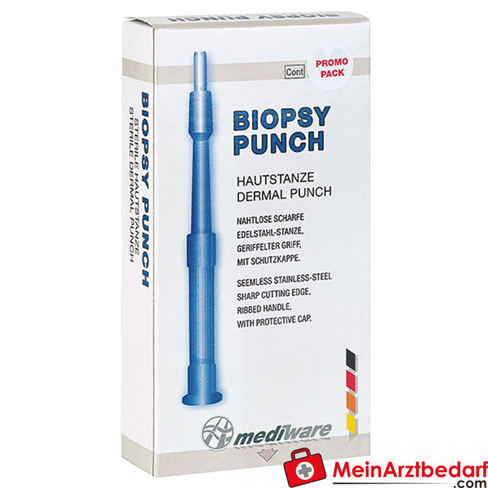 Mediware Biopsy Punches pour la peau, 10 pièces