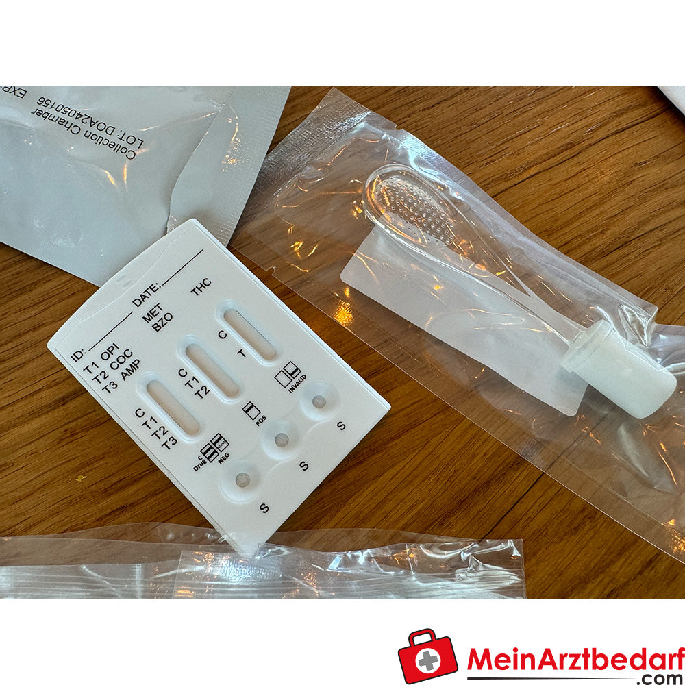 Cleartest 6-fach Drogen-Speicheltest.