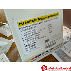 Cleartest 6-fach Drogen-Speicheltest.