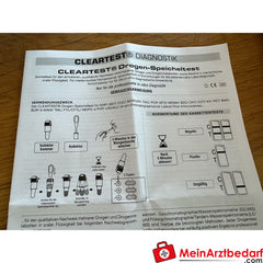 Cleartest 6-fach Drogen-Speicheltest.